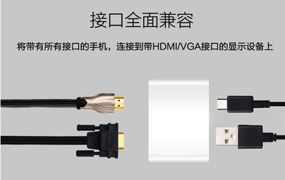 告別卡頓煩惱，一根數據線輕松實現手機同屏電視/投影儀
